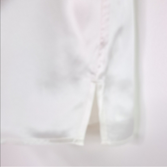 Cami NYC White Britney Silk Tank With Lace Size Small - Picture 6 of 12